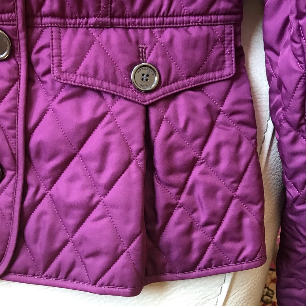 Burberry Quilted Peplum Jacket - Picture 11 of 12